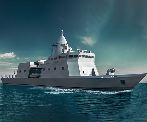 ADSB Unveils 92 Metre Corvette Design at LIMA 2023