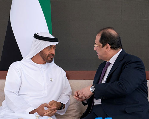 Abu Dhabi Crown Prince Receives Egyptian Intelligence Chief