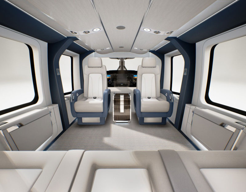 Airbus Helicopters Presents the H160 VIP Version at EBACE