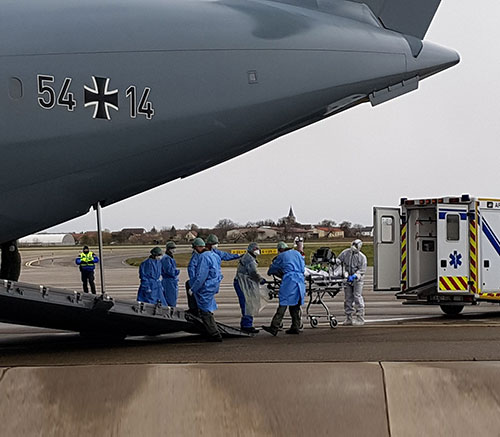 Airbus Military Aircraft Perform Medevac Missions in COVID-19 Pandemic