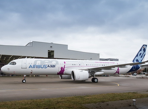 Airbus Rolls Out First A321neo ACF