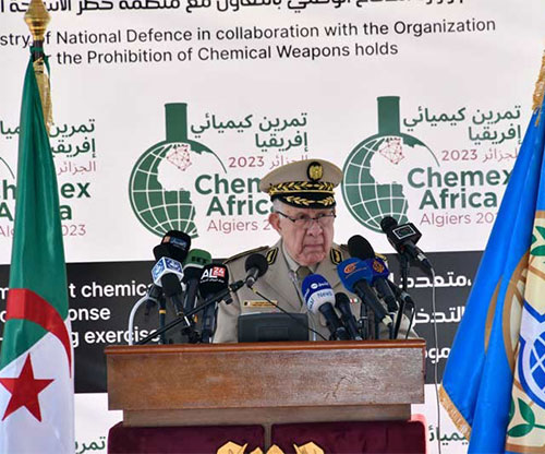 Algeria Hosts “Chemex-Africa” Exercise