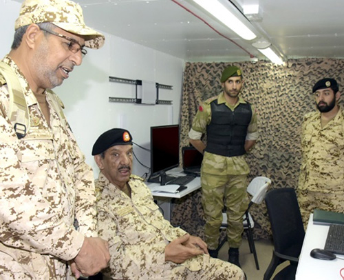 Bahrain’s Commander-in-Chief Attends War Game Drill Conclusion