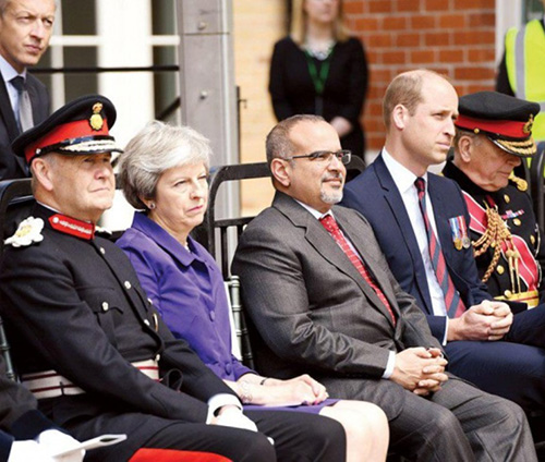 Bahrain’s Crown Prince Attends Handover of UK’s Defence & Rehabilitation Center