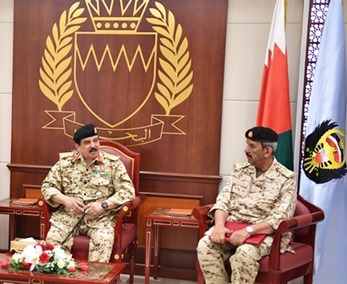 Bahrain’s King Visits Defence Force’s General Command