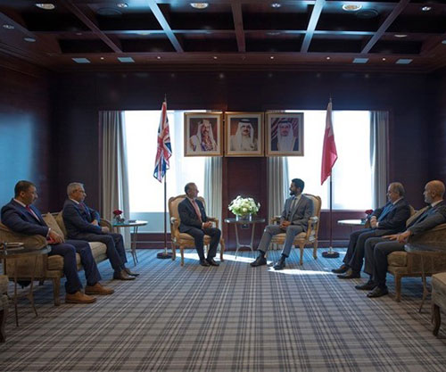 Bahrain’s Royal Guard Commander Meets Top Military, Security Officials in UK
