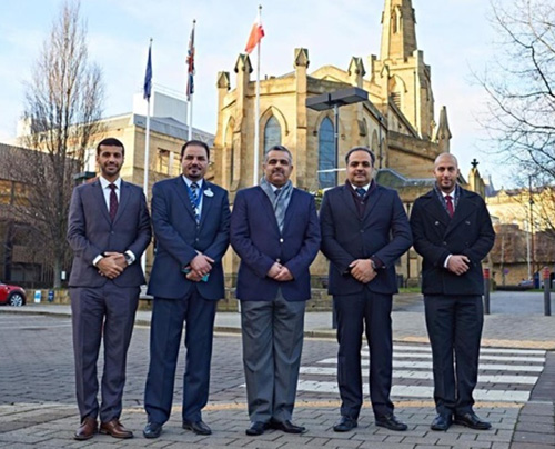 Bahrain MoI Delegation Visits University of Huddersfield 
