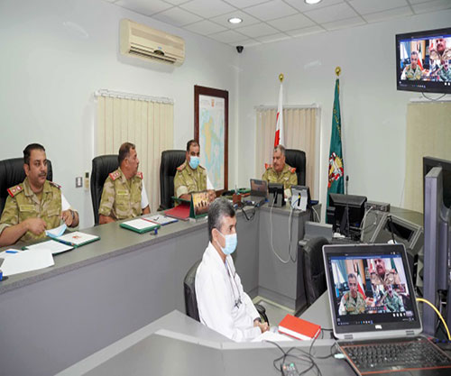 Bahraini, Kuwaiti National Guards Conduct Virtual Joint Exercise