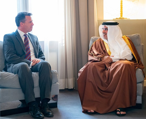 British Minister of State for the Armed Forces Visits Bahrain