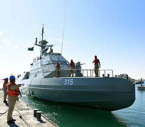 CMN Delivers New Batch of Speed Interceptor Boats to Saudi Navy