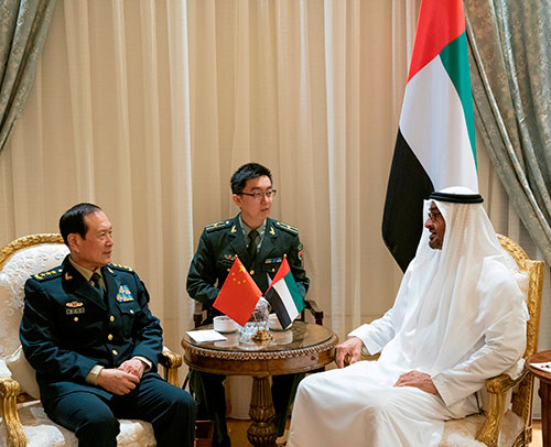 Chinese Minister of National Defense Visits UAE