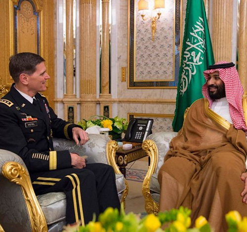 Commander of US Central Command Visits Saudi Arabia, UAE