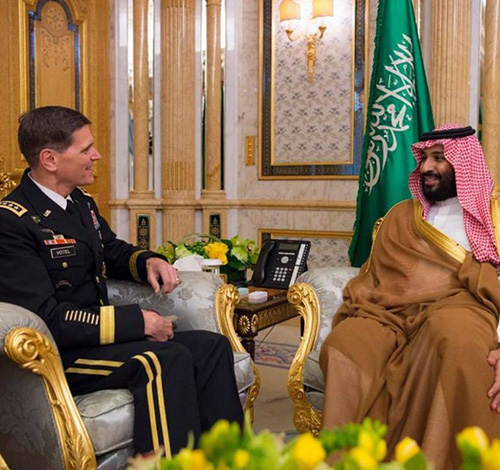 Commander of US Central Command Visits Saudi Arabia, UAE