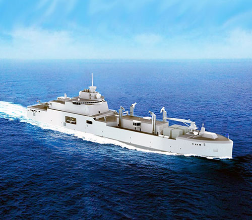 Construction Starts for French Navy’s First Replenishment Vessel, in Cooperation with Naval Group