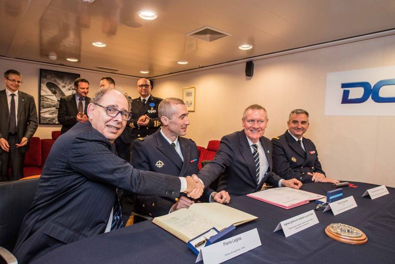 DCNS Delivers 5th FREMM Frigate Languedoc to French Navy