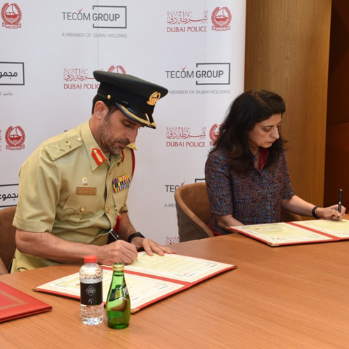 Dubai Police, TECOM to Launch 3 Smart Police Stations