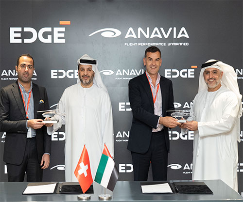 EDGE Group Acquires 52% Stake in Swiss Autonomous Air Systems Developer ANAVIA