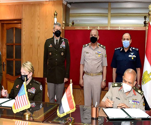 Egypt, U.S. National Guard Sign Partnership Declaration 