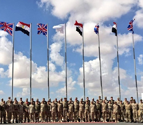 Egypt, UK Start Joint AHMOSE Military Exercise 