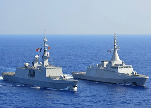 Egypt Launches Two Naval Drills with Britain, France