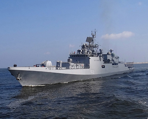 Egyptian-Indian Naval Forces Conduct Maritime Training 