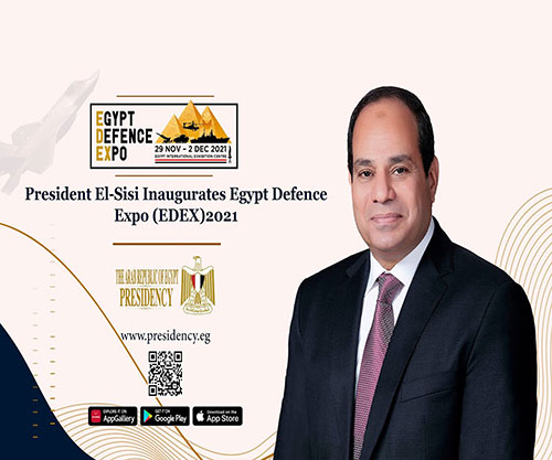 Egyptian President Inaugurates EDEX 2021