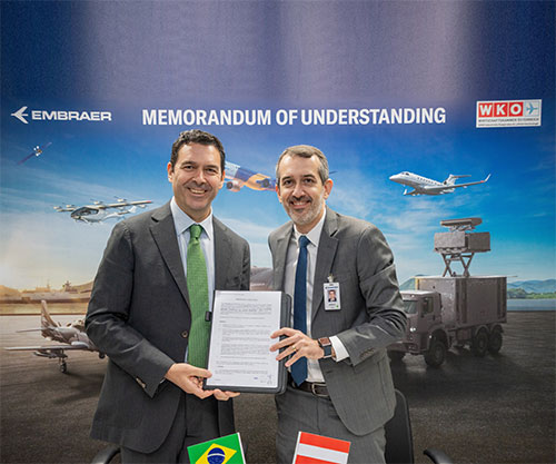 Embraer Signs MoU with AICAT to Boost Cooperation with Austrian Aerospace Industry