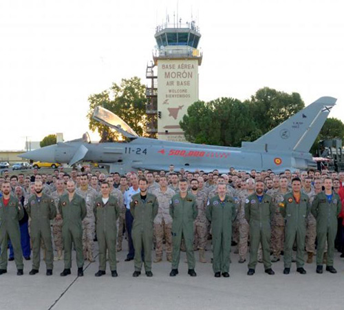Eurofighter Fleet Passes 500,000 Flying Hours