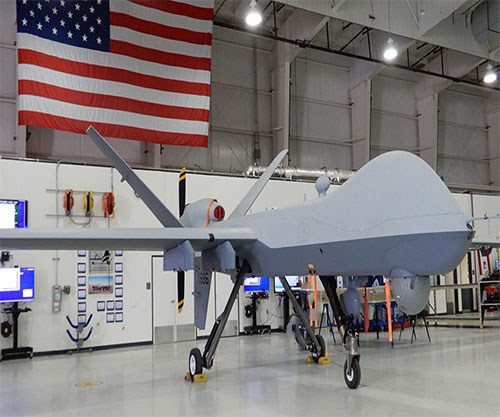 GA-ASI Delivers First New-Build MQ-9A to U.S. Marine Corps 