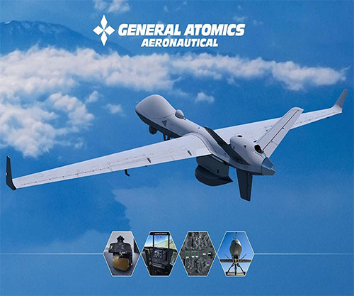 GA-ASI Demonstrates Network Relay Using Laser Communications