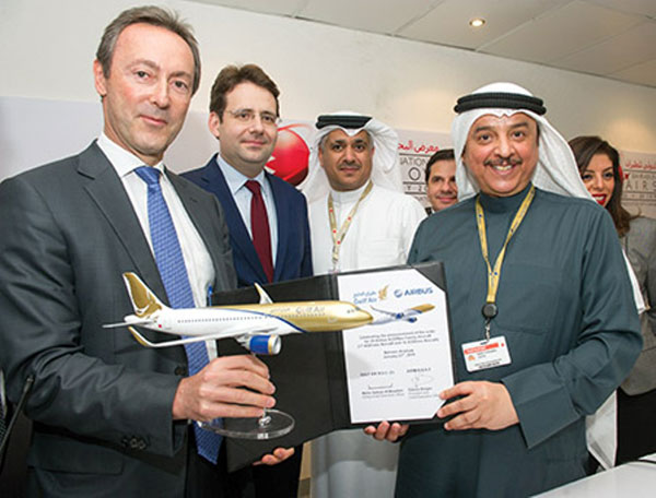 Gulf Air Places Firm Order for 29 A320neo Family Aircraft