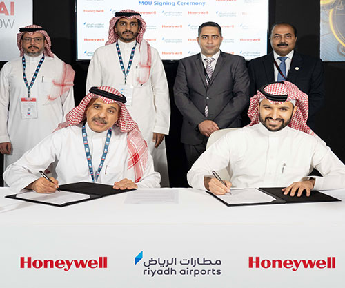 Honeywell, Riyadh Airports Company Sign MoU
