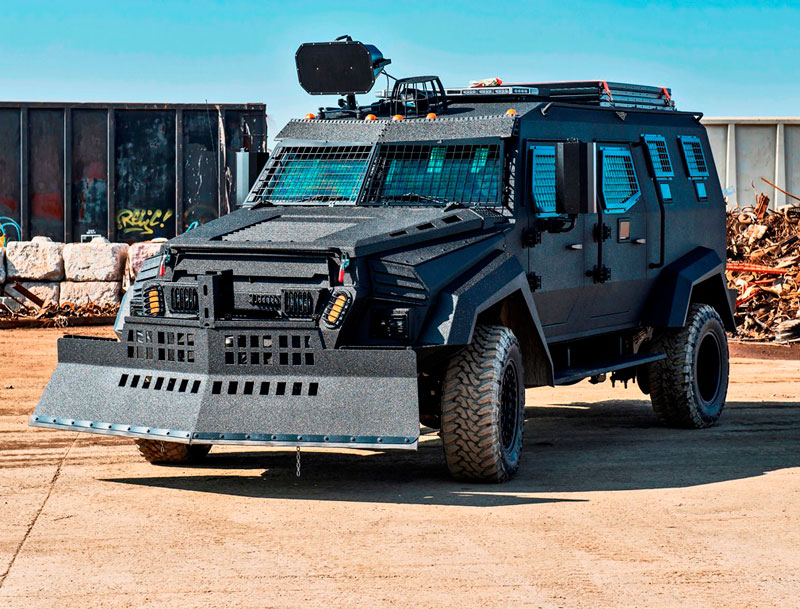 INKAS® Unveils New Generation Sentry Armored Personnel Carrier