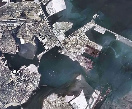 Iran’s Noor-2 Satellite Captures Photo of US 5th Fleet HQs in Bahrain