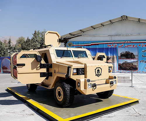 Iran Develops Lightest Tactical Military Vehicle in the Region 
