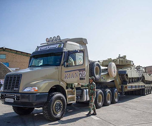 Iran Unveils ‘Kian 700’ Tank Transporter