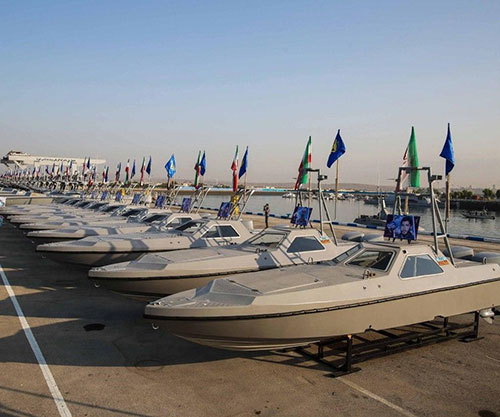 Iranian Navy Receives Over 110 New Speedboats