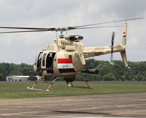 Iraq Requests Five Armed Bell 407GX Helicopters