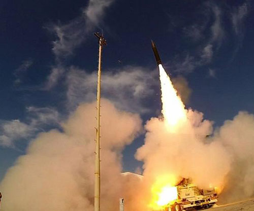 Israel Completes Flight Test of Arrow 3 Weapons System