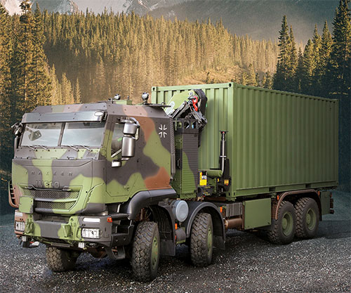 Iveco DV to Supply 1,048 Military Trakker Trucks to German Army