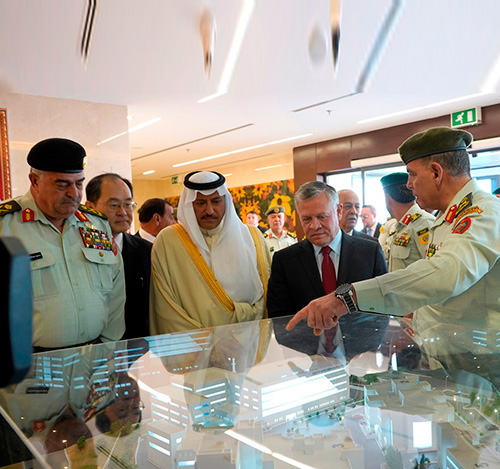 Jordan’s King Inaugurates Queen Alia Military Hospital Expansion