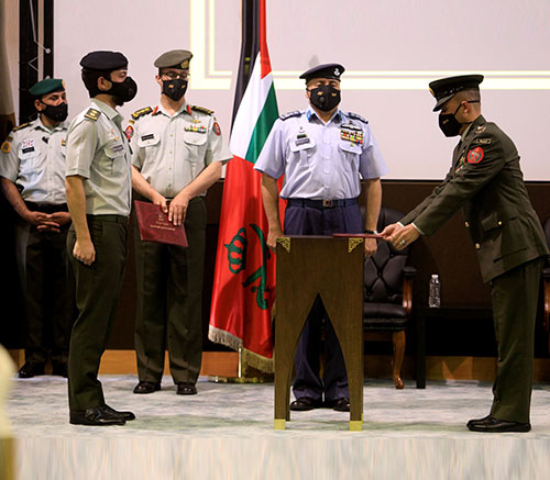 Jordanian Crown Prince Attends Military Graduation Ceremonies
