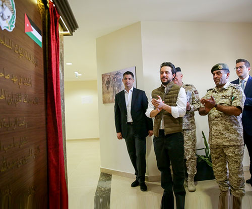 Jordanian Crown Prince Inaugurates Sheikh Mohamed bin Zayed Training City 