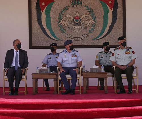 Jordanian King Attends Graduation of 50th Class of Pilot Cadets
