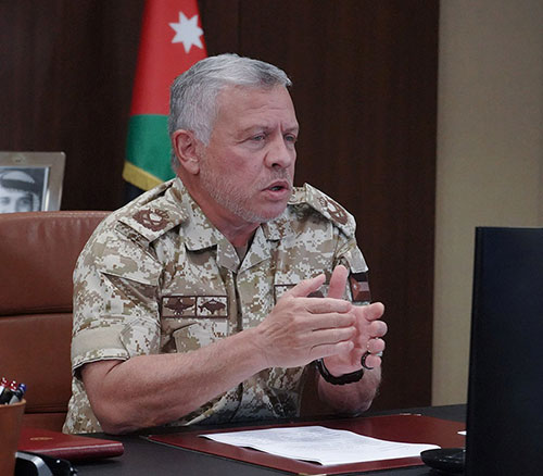 Jordanian King Joins Virtual Special Operations Forces Industry Conference