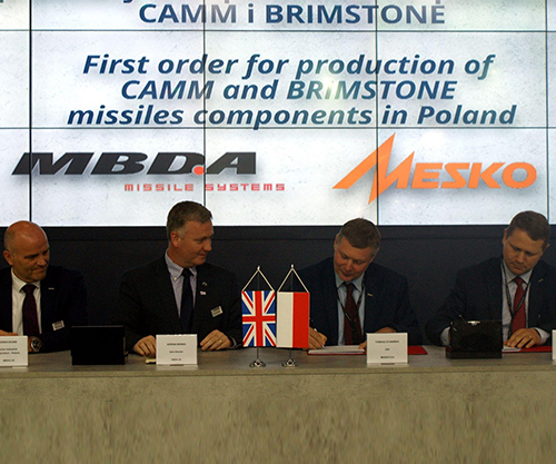 MBDA Brings MESKO into Global Missile Supply Chain