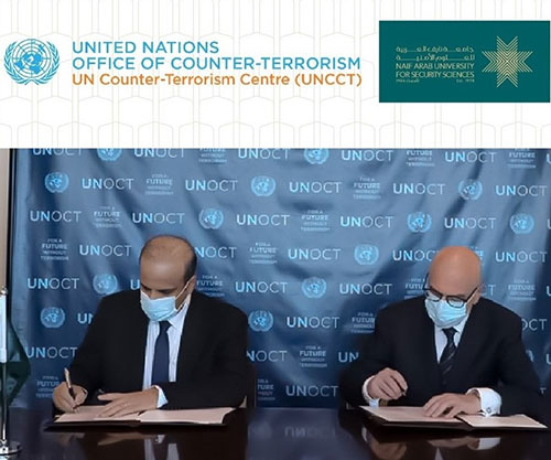 Naif Arab University, United Nations Counter-Terrorism Center Sign MoU