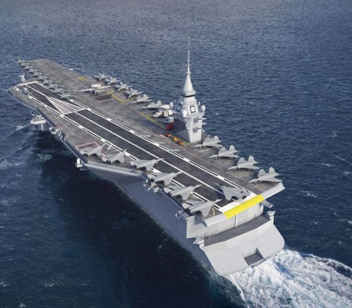 Naval Group Welcomes French President’s Launch of Studies for Future Aircraft Carrier 