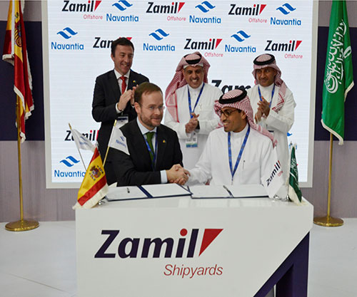 Navantia, Zamil to Collaborate in Services for Saudi Navy’s Avante 2200 Corvettes