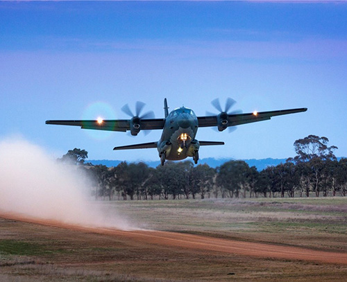 New C-27J Spartan Baseline Configuration Performs First Flight